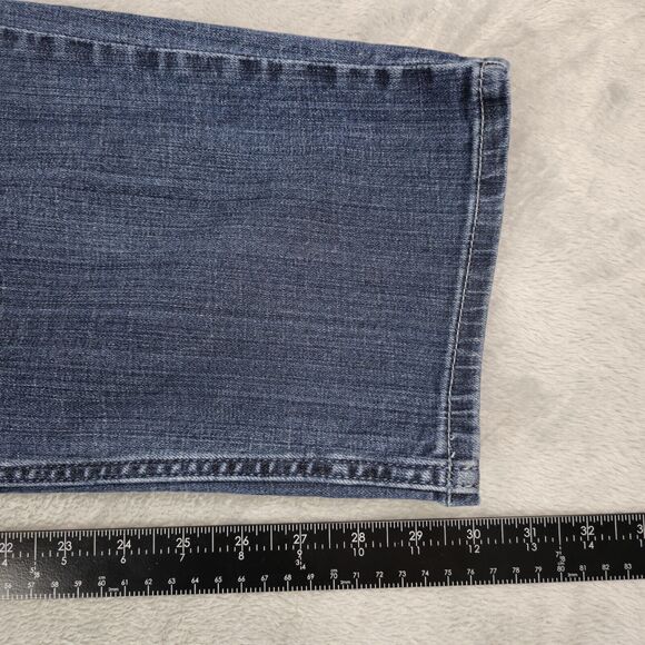 Lane Bryant Jeans Womens 20R Distressed Straight Leg High Rise Stretch Denim - Picture 9 of 11